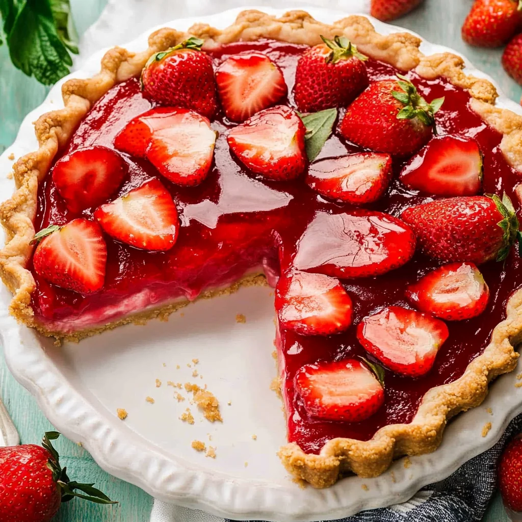Strawberry Pie with Jello