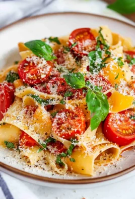 Summer Heirloom Tomato Herb Pasta