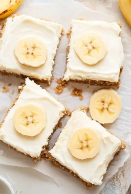 Banana Bars with Cream Cheese Frosting