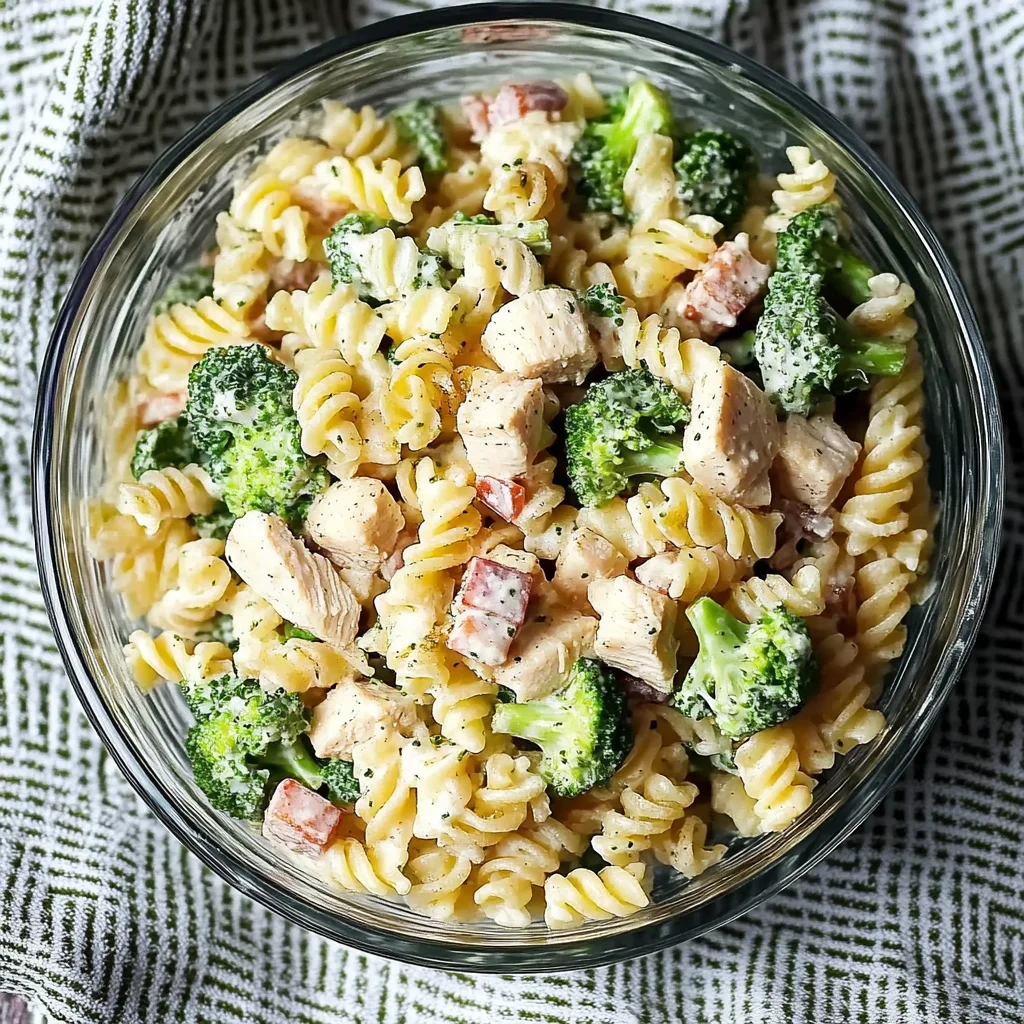 Chicken Broccoli Pasta Salad