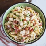 Chicken Turkey Bacon Ranch Pasta Salad