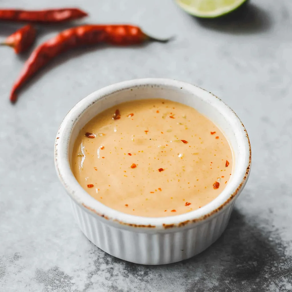 Chili Lime Tahini Sauce