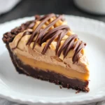 Chocolate Peanut Butter Caramel Mousse Pie