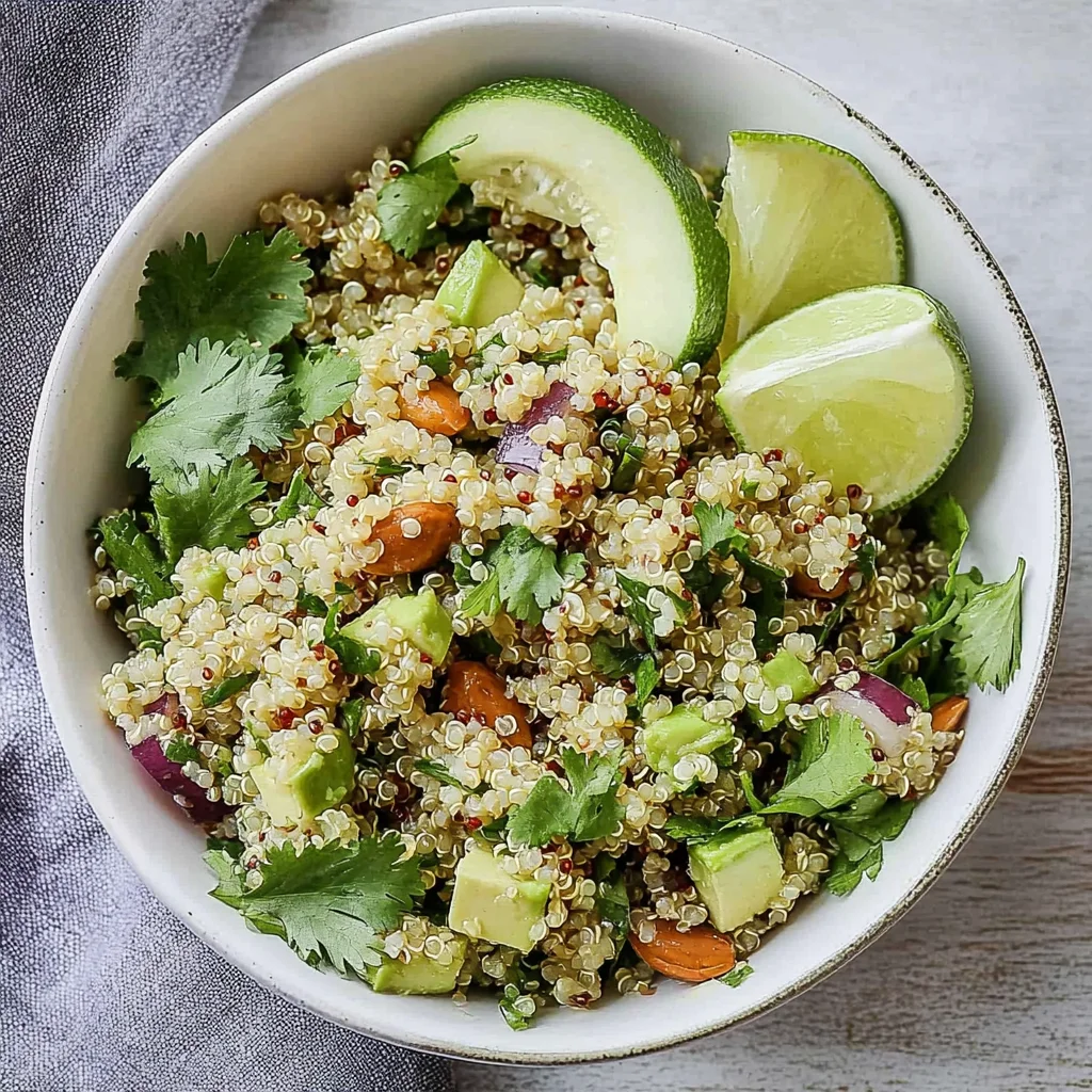 Cilantro Lime Quinoa Salad