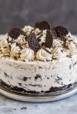 Cookies and Cream Ice Cream Cake