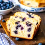 Cream Cheese Blueberry Bread