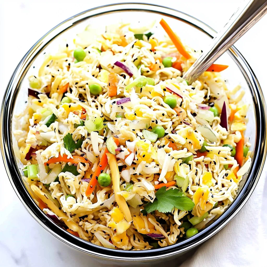 Crunchy Ramen Noodle Salad