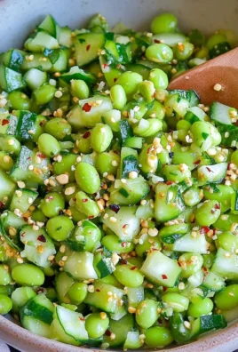 Cucumber Edamame Salad
