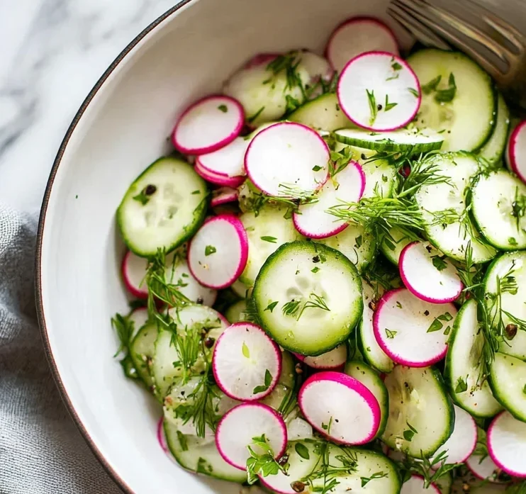 Cucumber Radish Salad