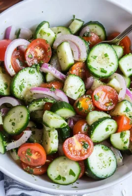 Cucumber Tomato Salad