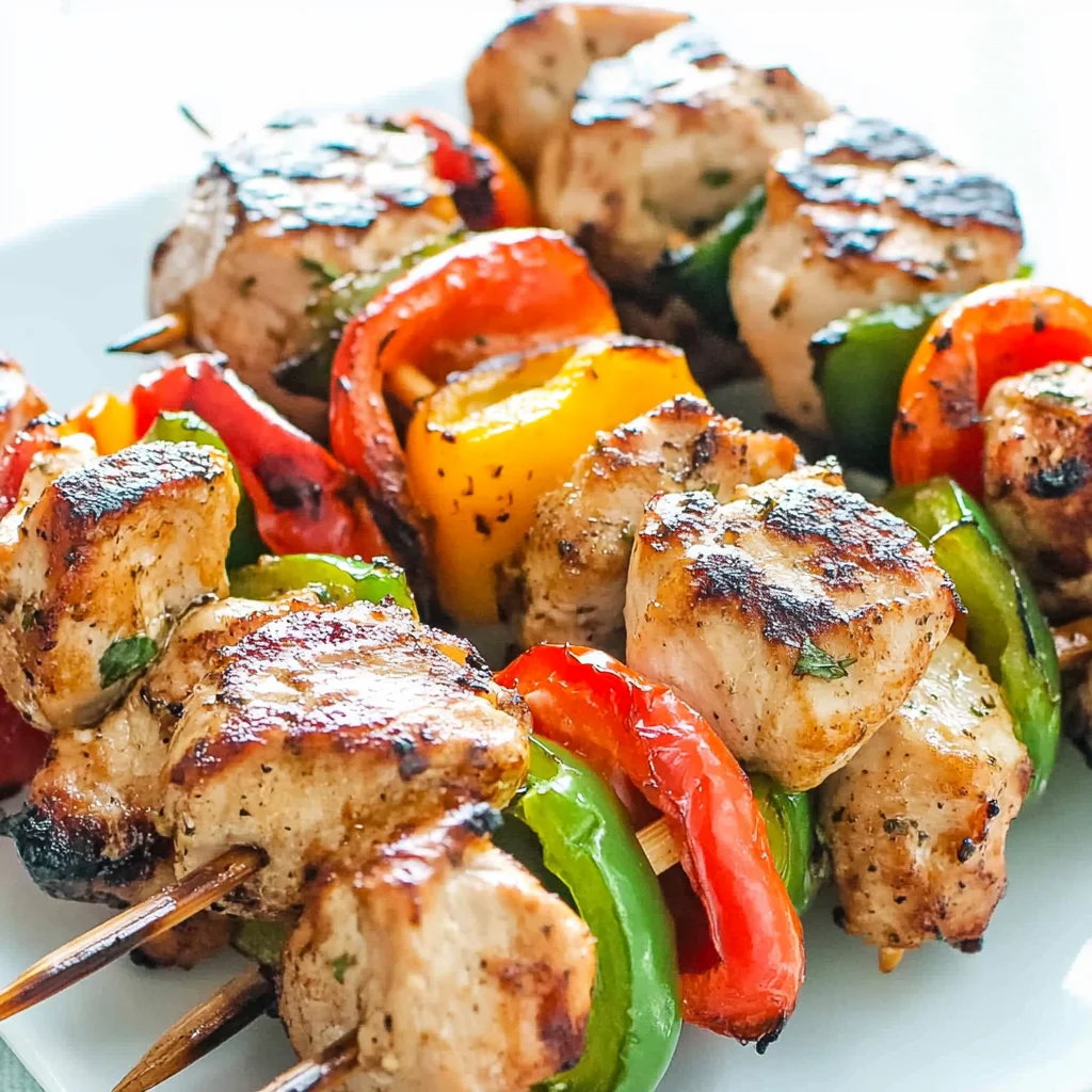 Easy Chicken Kebabs
