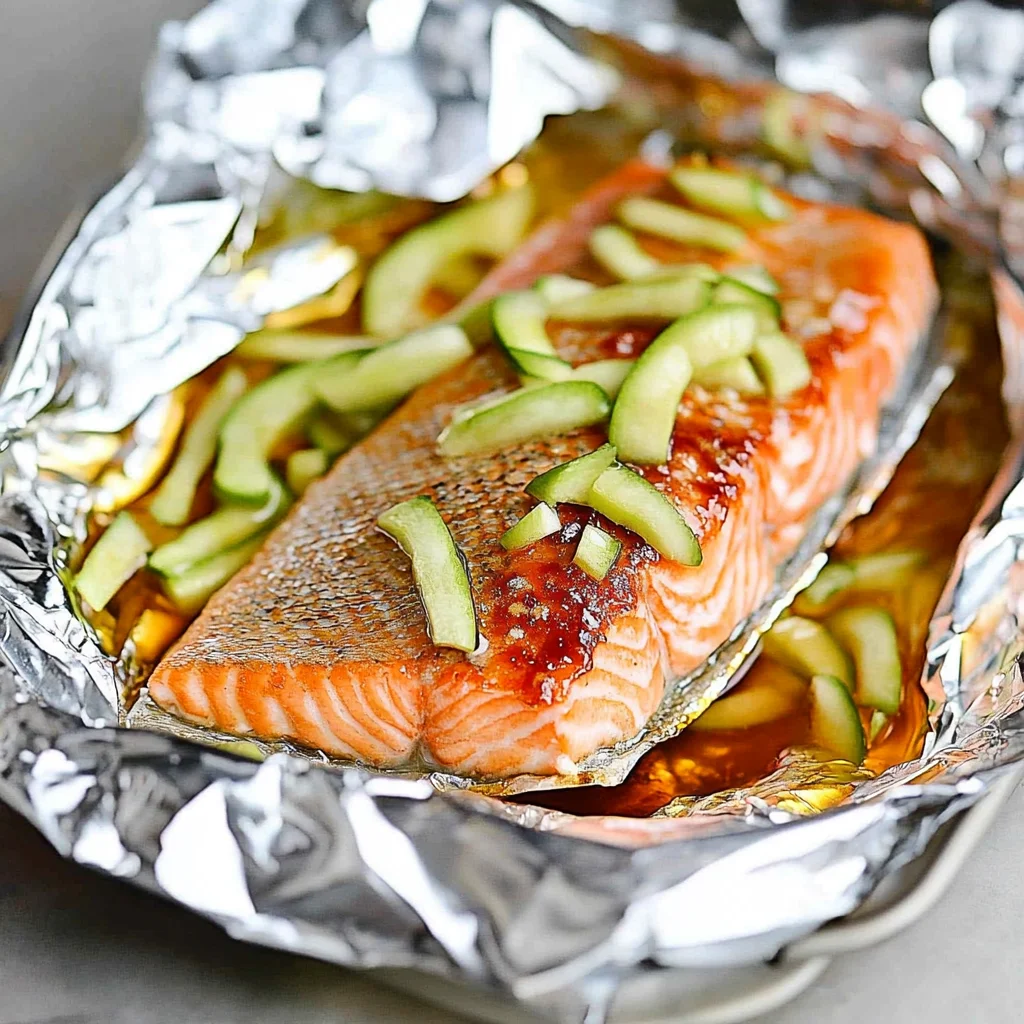 Easy Grilled Salmon in Foil Recipe