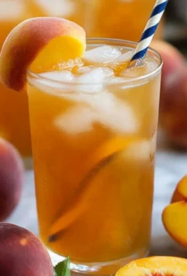 Easy Peach Tea Recipe!
