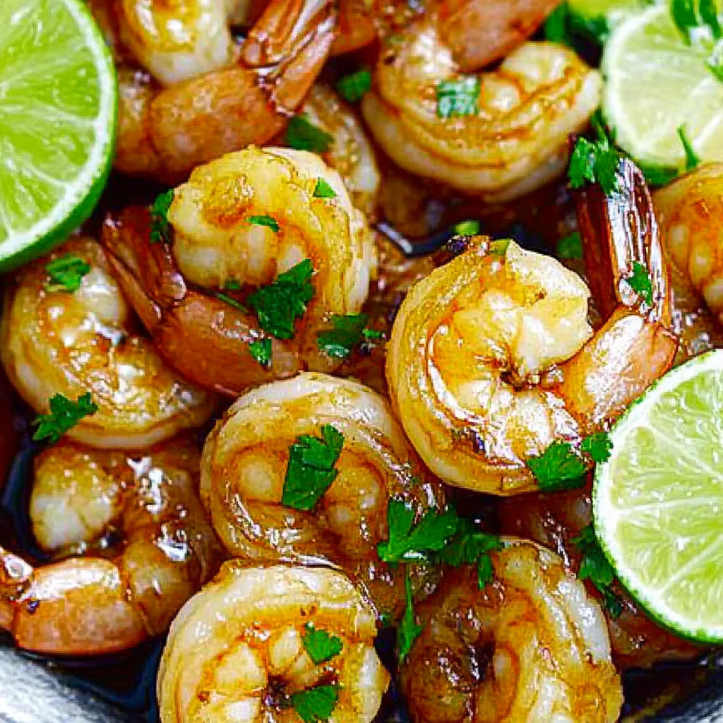 Garlic Honey Lime Shrimp Recipe