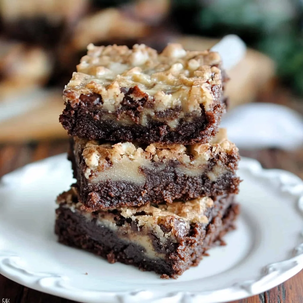 German Chocolate Brownies