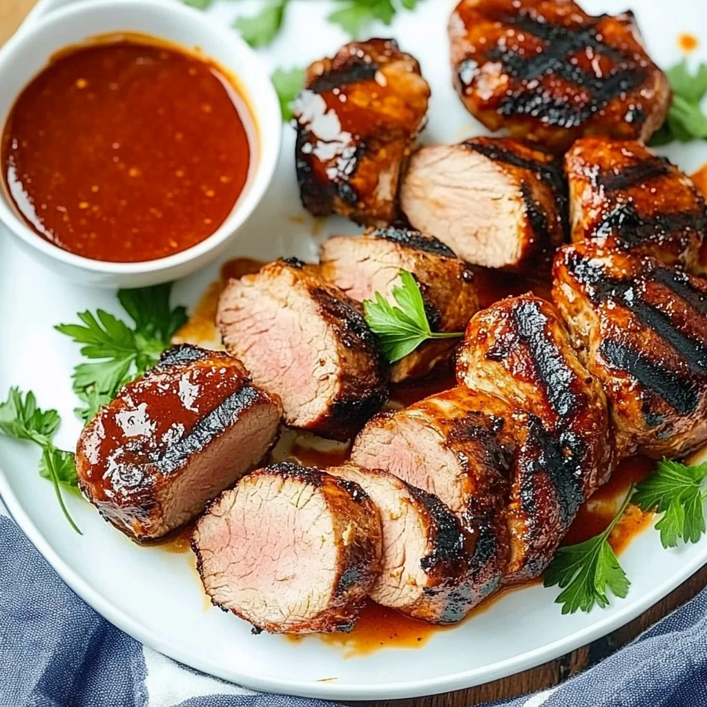 Grilled BBQ beef Tenderloin Recipe