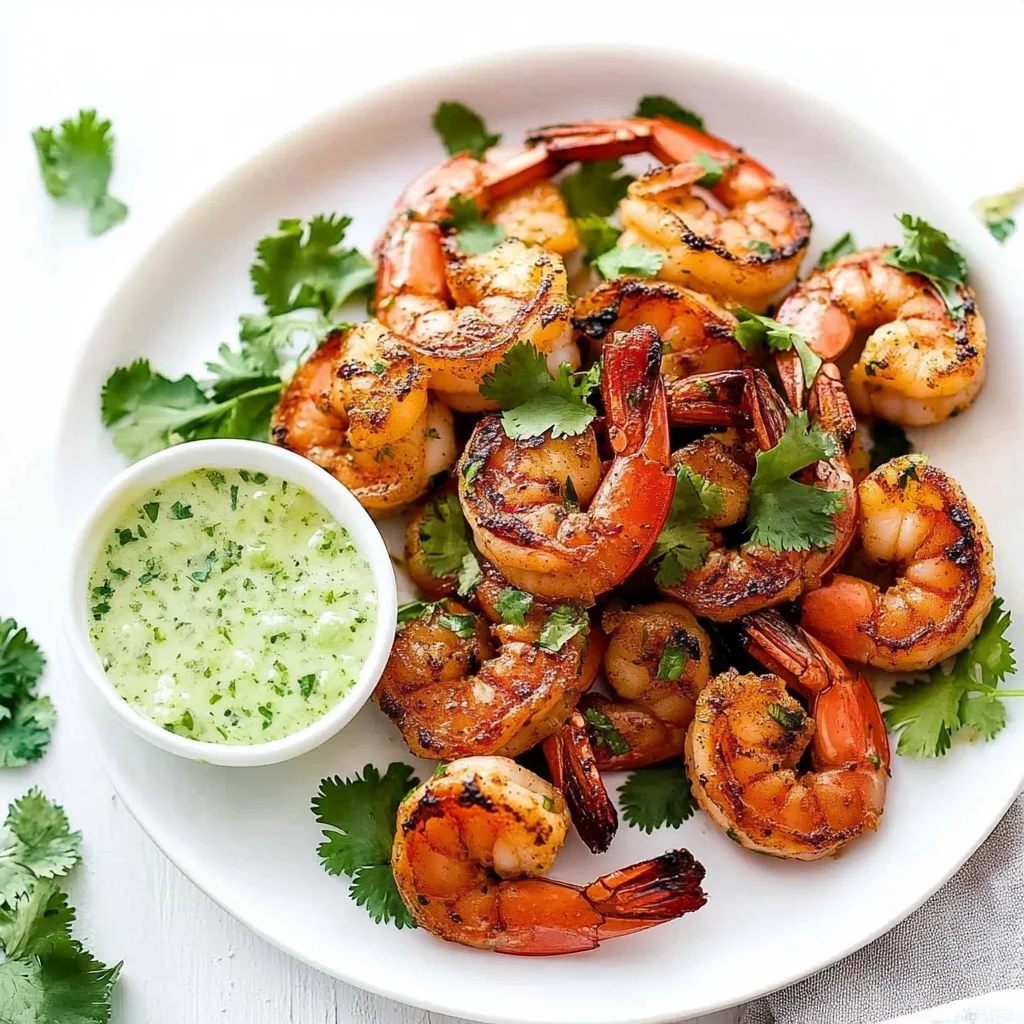 Grilled Cilantro Lime Shrimp