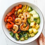 Grilled Shrimp and Vegetable Bowl