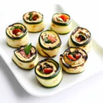 Grilled Zucchini Hummus Roll-Ups Recipe