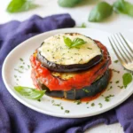 Grilled Zucchini & Eggplant Parmesan Recipe {Vegetarian}