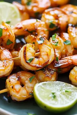Honey Sriracha Shrimp Kebab Recipe