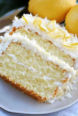 Lemon Coconut Cake