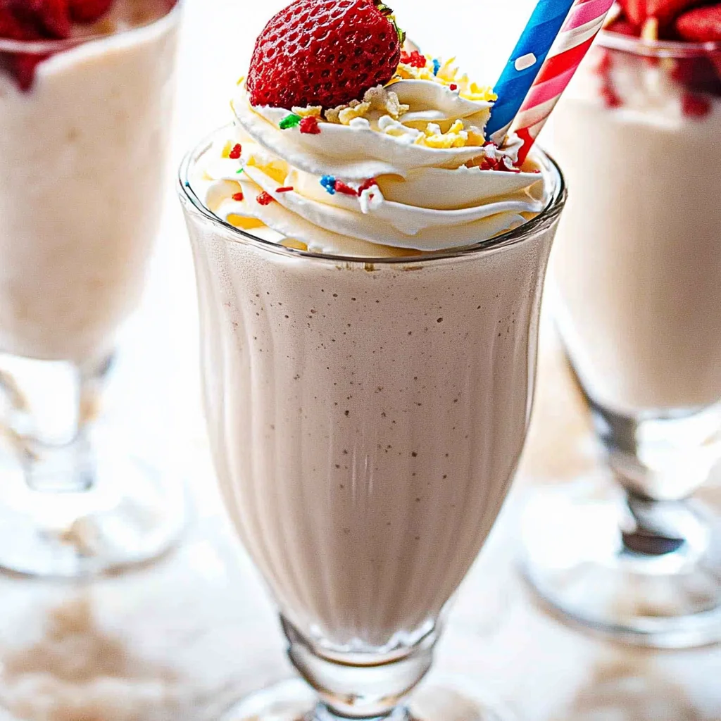 Milkshake Recipe
