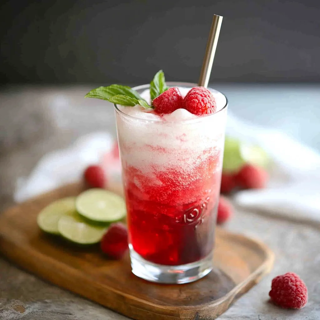Raspberry Italian Soda