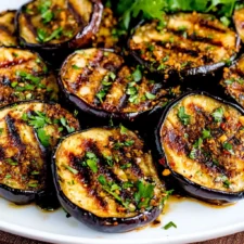 Spicy Grilled Eggplant
