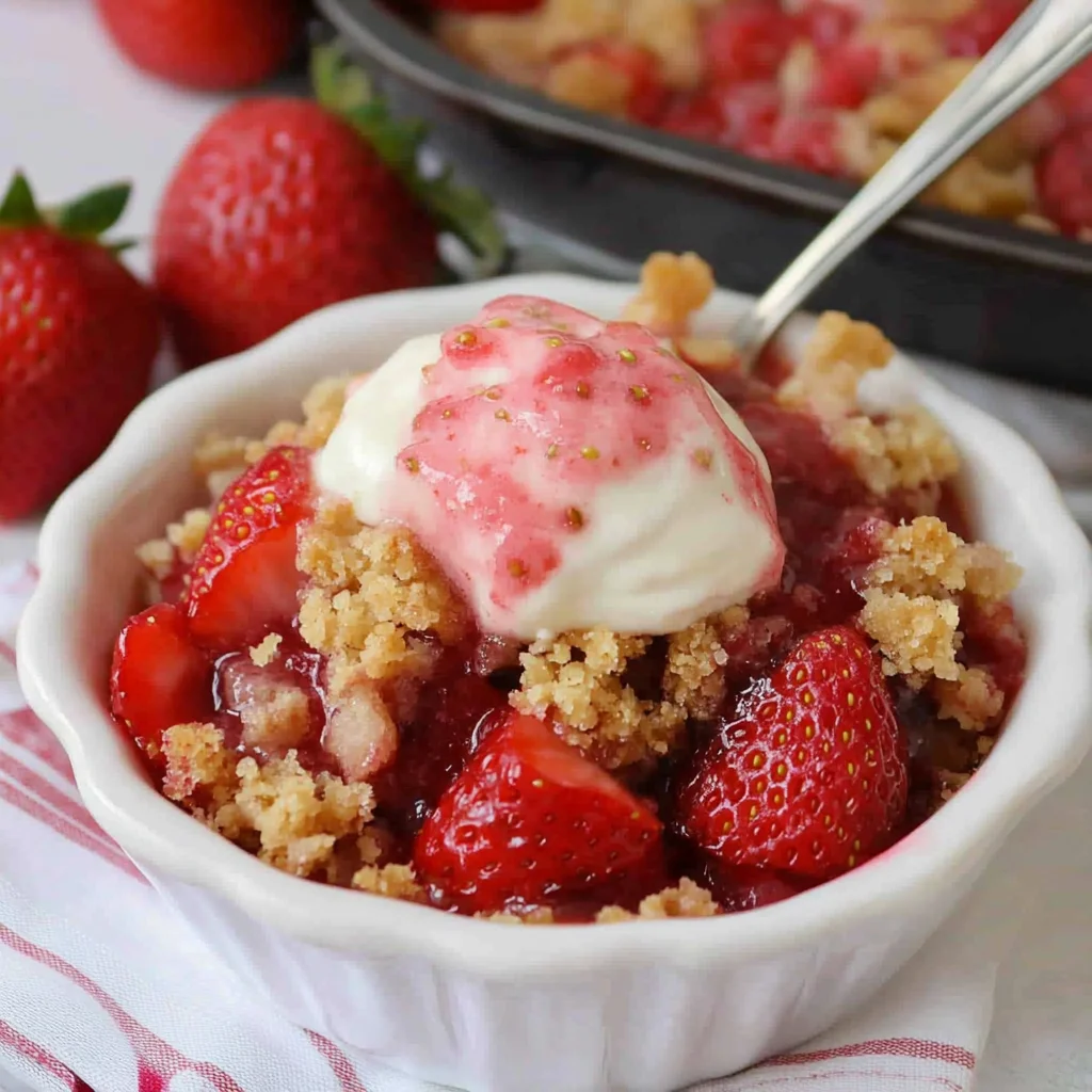 Strawberry Crisp