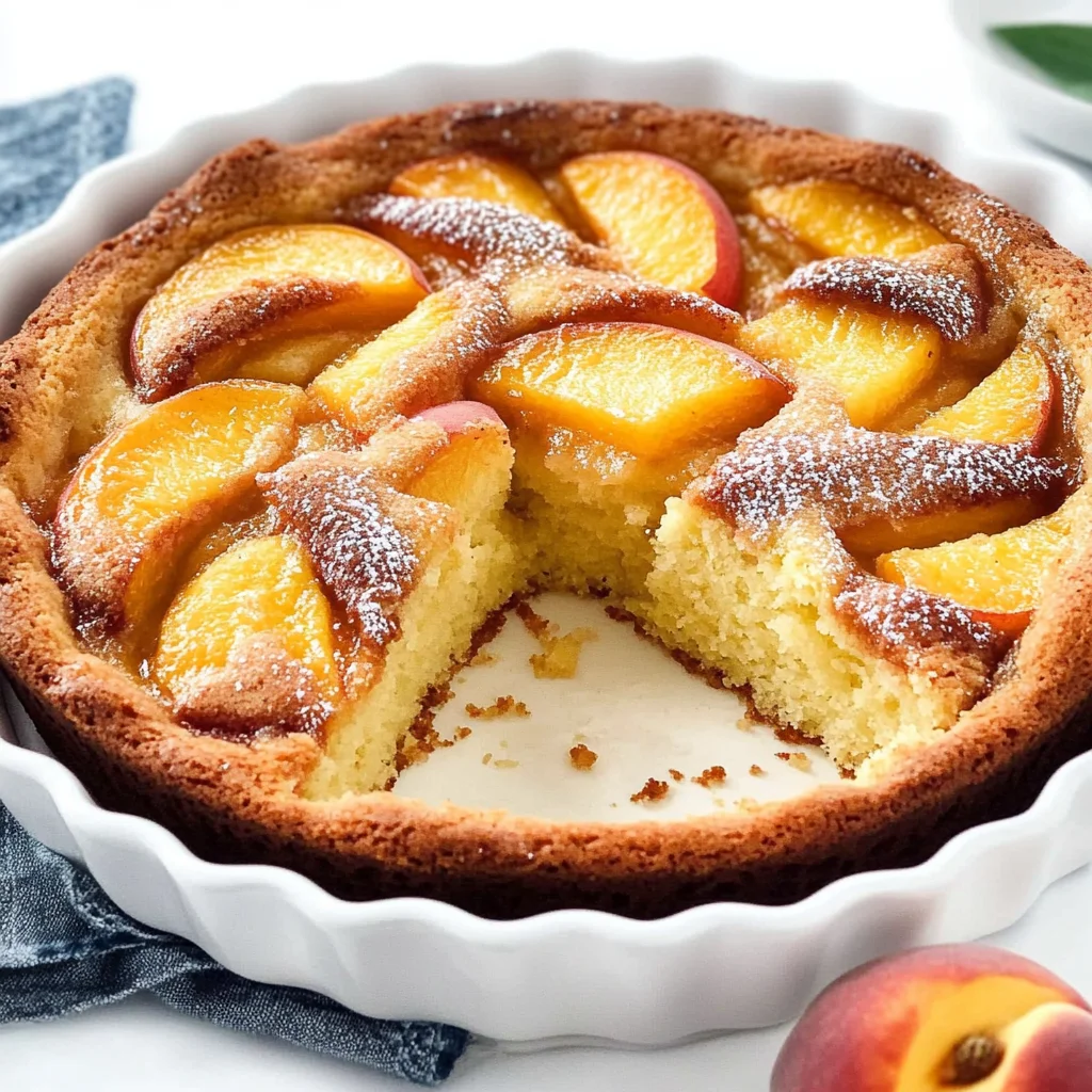 Summer Peach Cake (Simple + ScVanilla Extract (Alcohol-Free)ptious)