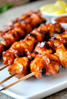 The Best BBQ Chicken Skewers Recipe