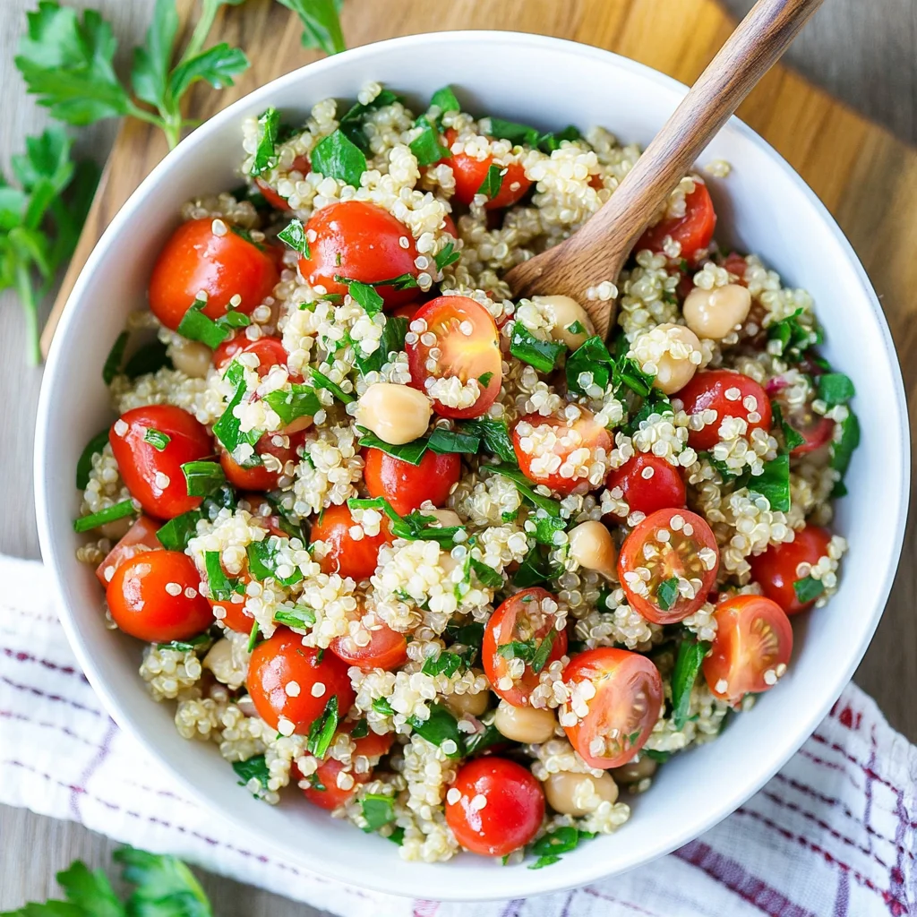 Tomato Quinoa Salad