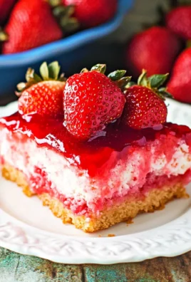 Upside Down Strawberry Cake