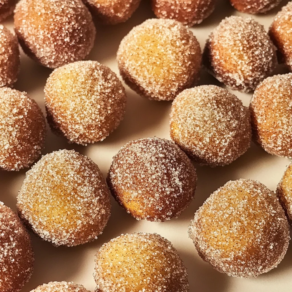 Apple Cider Doughnut Holes