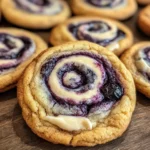 Blueberry Cheesecake Swirl Cookies