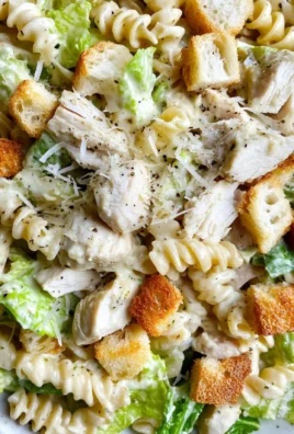 Chicken Caesar Pasta Salad