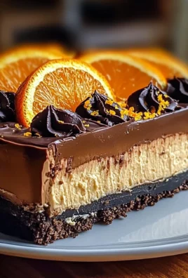 Chocolate Orange Cheesecake
