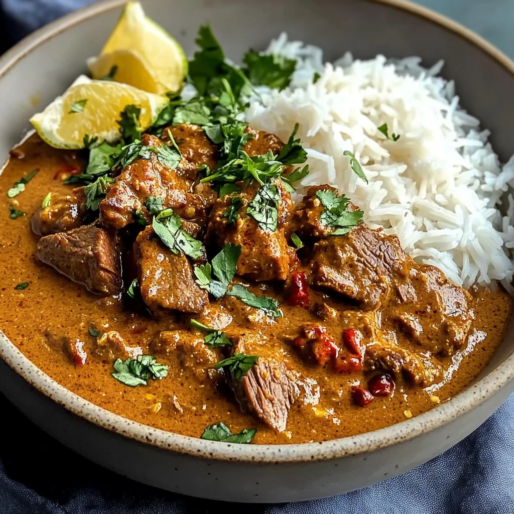 Coconut Curry Beef Recipe