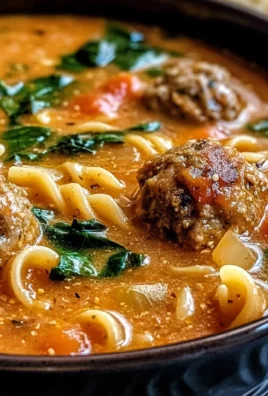 Creamy Italian Meatball Soup