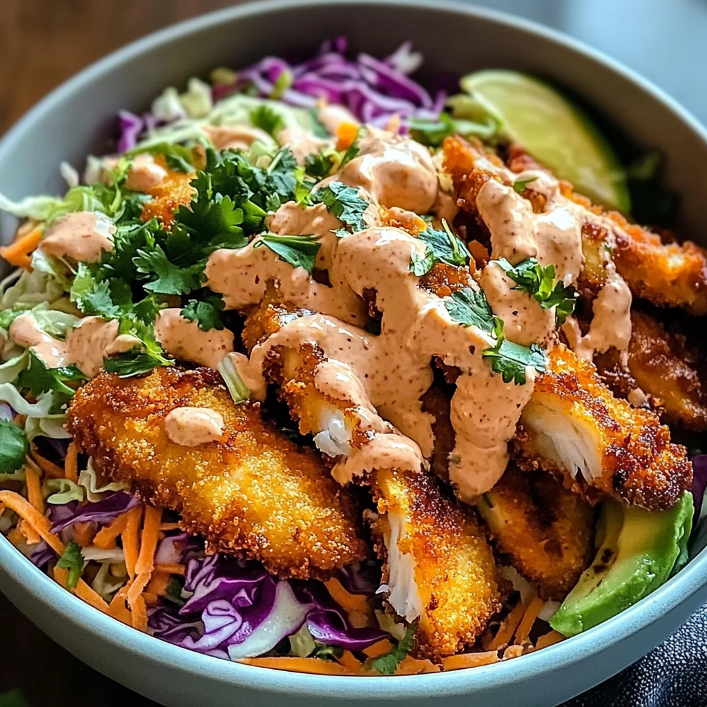 Crispy Fish Taco Bowls