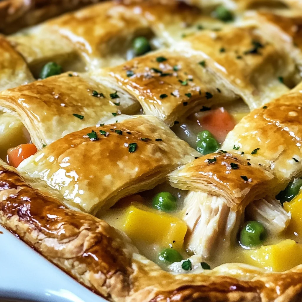 Easy Chicken Pot Pie Casserole