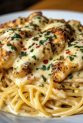 Easy Creamy Cajun Chicken Spaghetti with Garlic Mozzarella Sauce