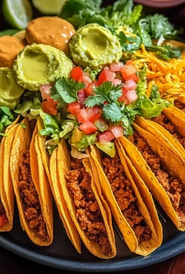 Easy Taco Recipe Dinner Board