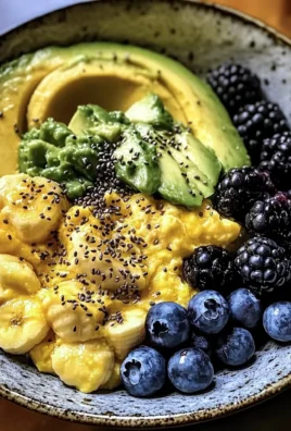 Energizing Scrambled Egg and Fruit Breakfast Bowl