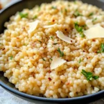 Garlicky Israeli Couscous Recipe