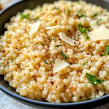 Garlicky Couscous Recipe
