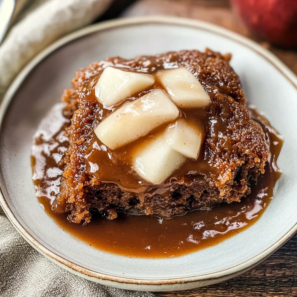 Gingerbread Pudding Cake