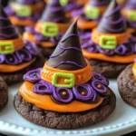 Halloween Witch Hat Cookies