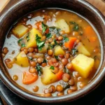Hearty Lentil and Potato Soup